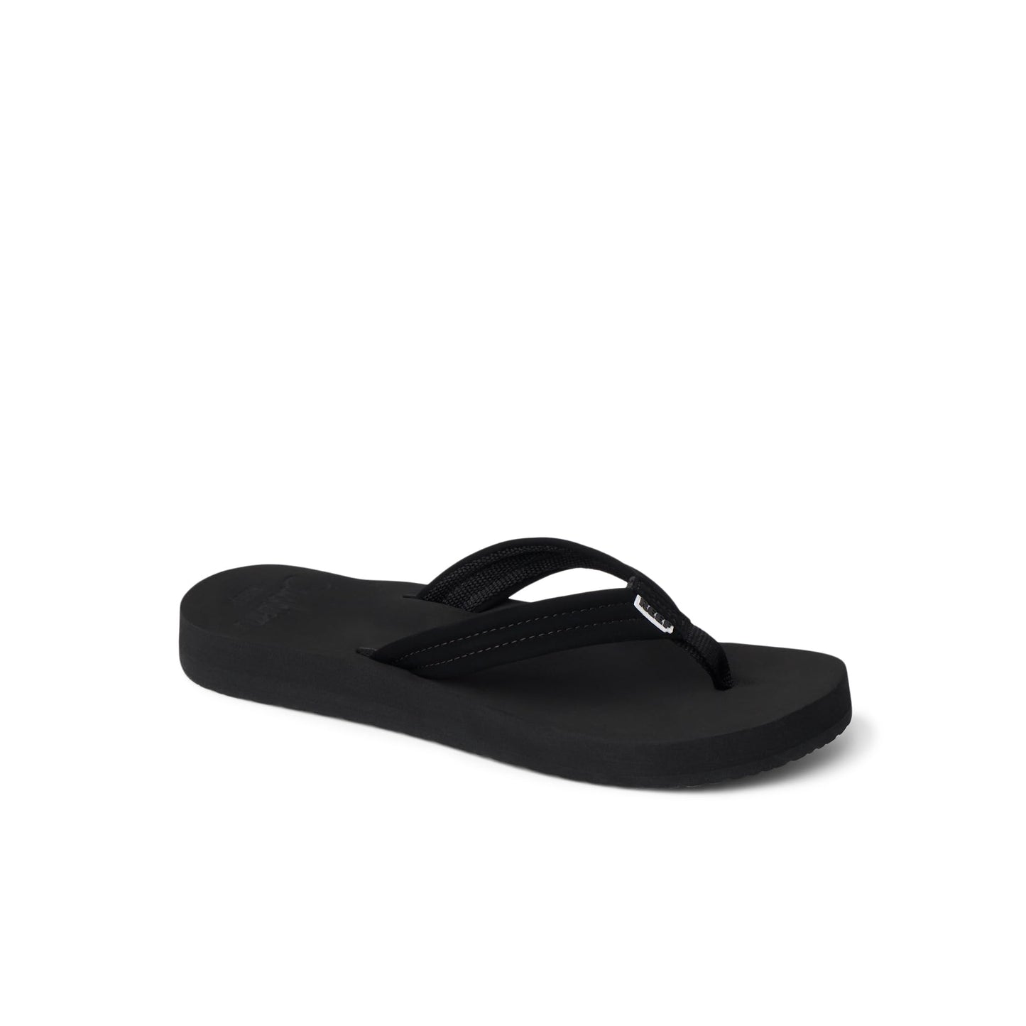 Reef Cushion Breeze Womens Flip Flop, Ultra Soft Cushion Footbed, Arch Support, Black/Black, 7