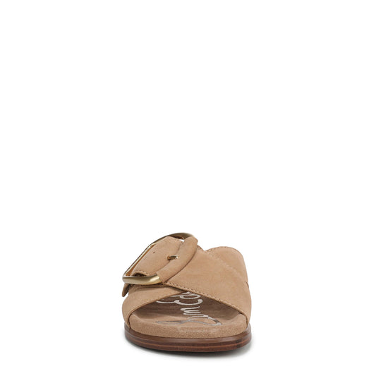 Sam Edelman Women's Darla Slide Sandal, Cyprus Tan, 7.5