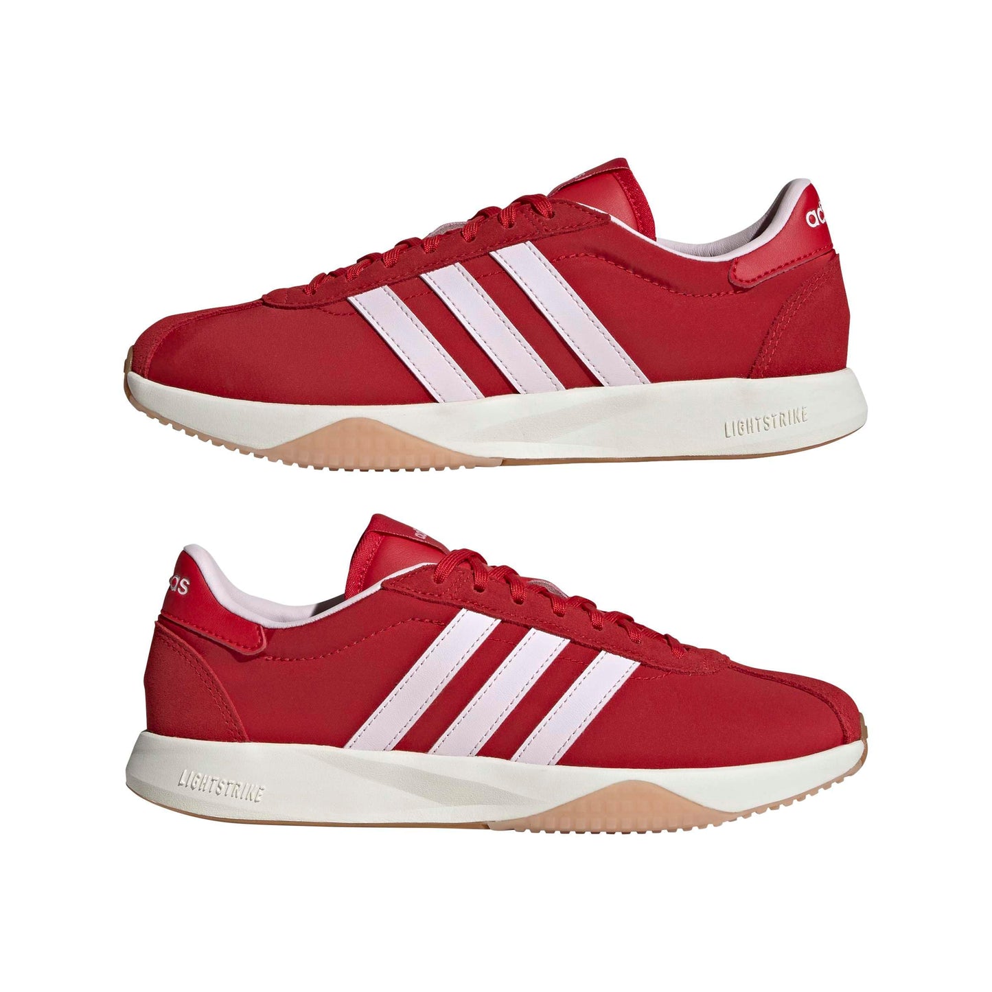 adidas Women's 76/26, Better Scarlet/Almost Pink/Clear Pink, 9