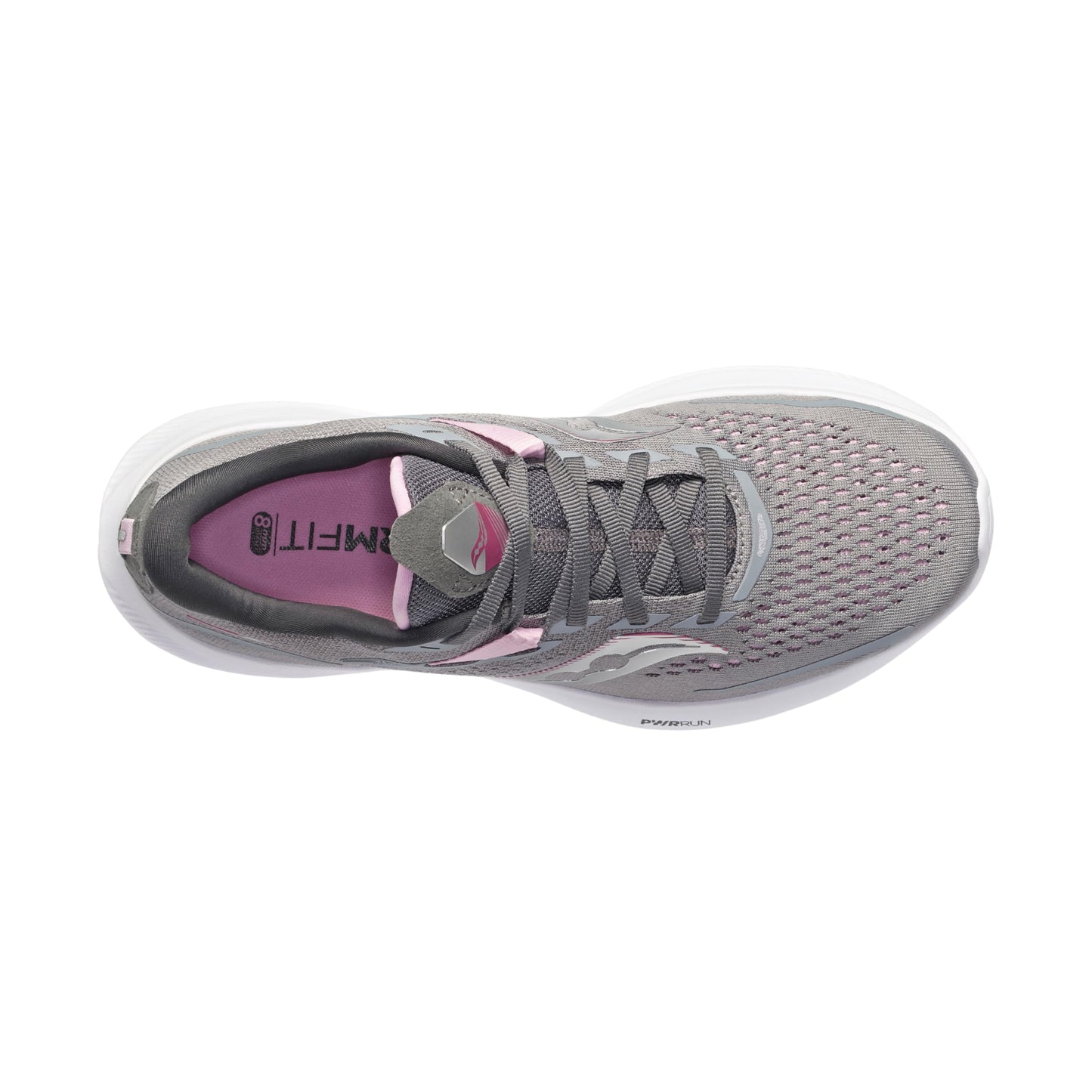 Saucony Ride 15 Women Running Shoe, Alloy Quartz, 8.5 Wide