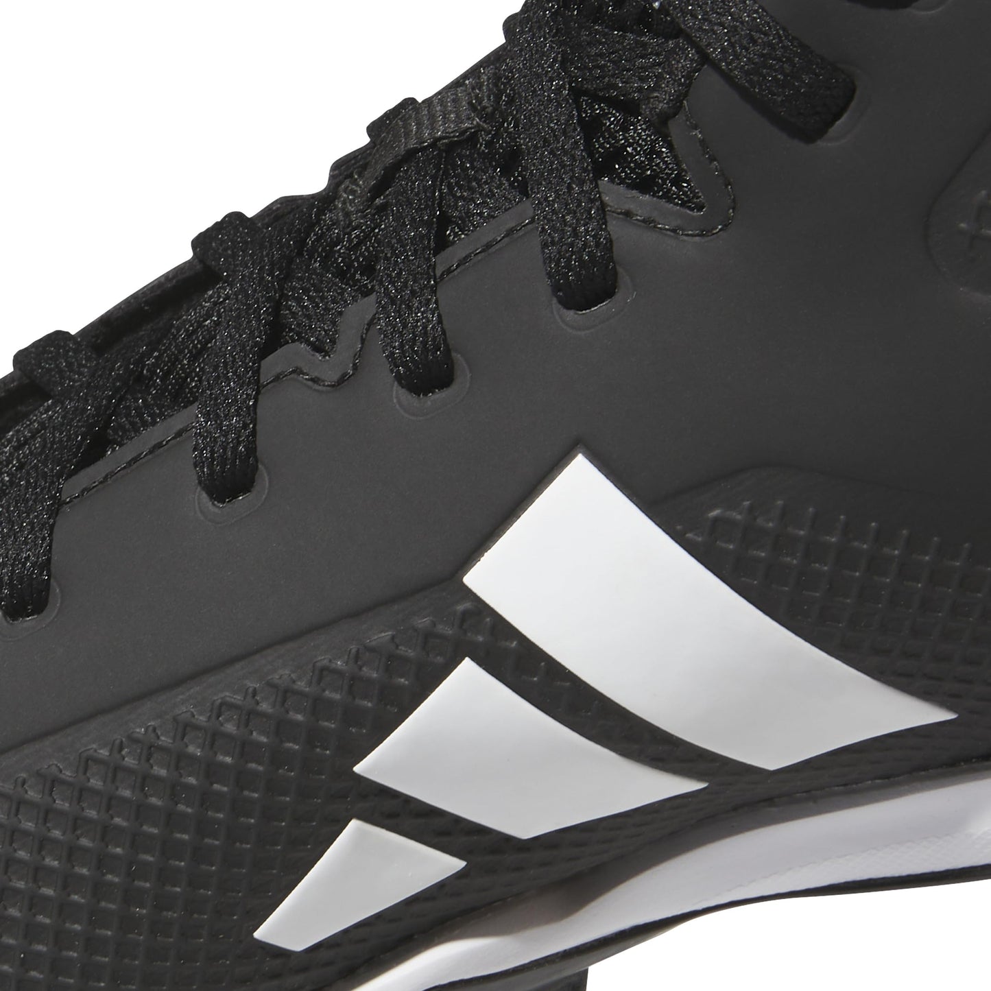 Adidas Men's Adizero Impact.2 Molded American Football, Black/White/Black, 7