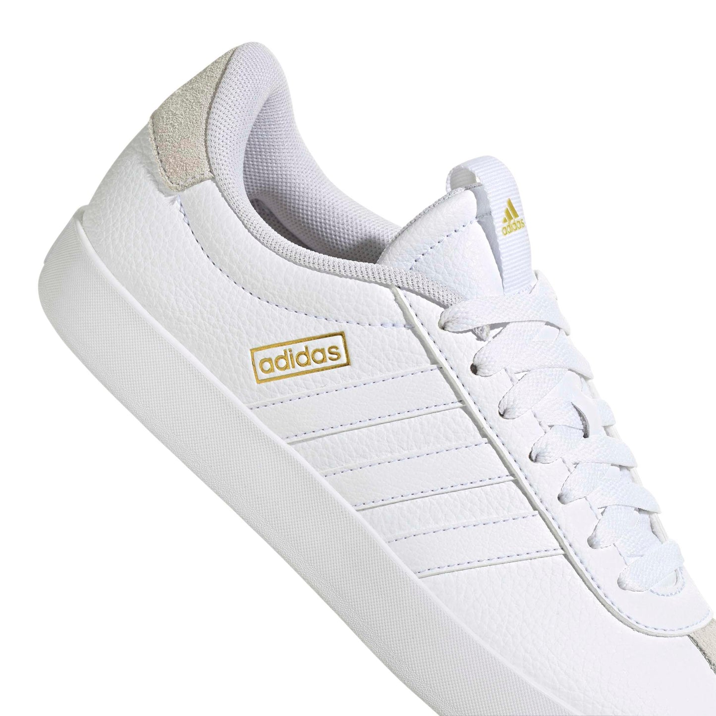 adidas Women's VL Court 3.0 Sneaker White/White/Grey