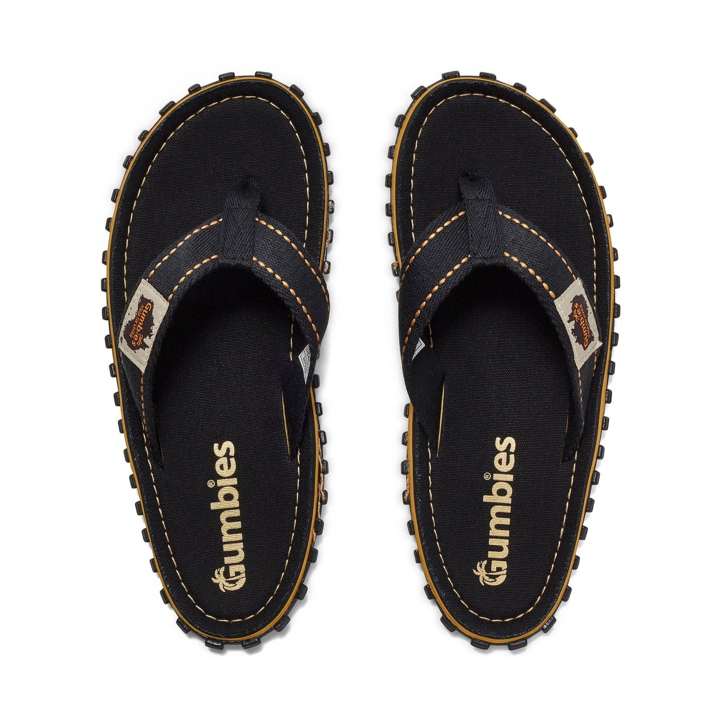 Islander Flip-Flops - Classic Black: US10