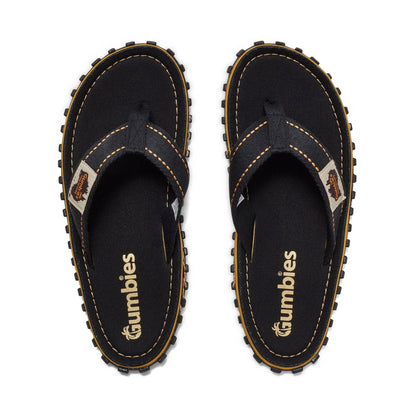 Islander Flip-Flops - Classic Black: US10