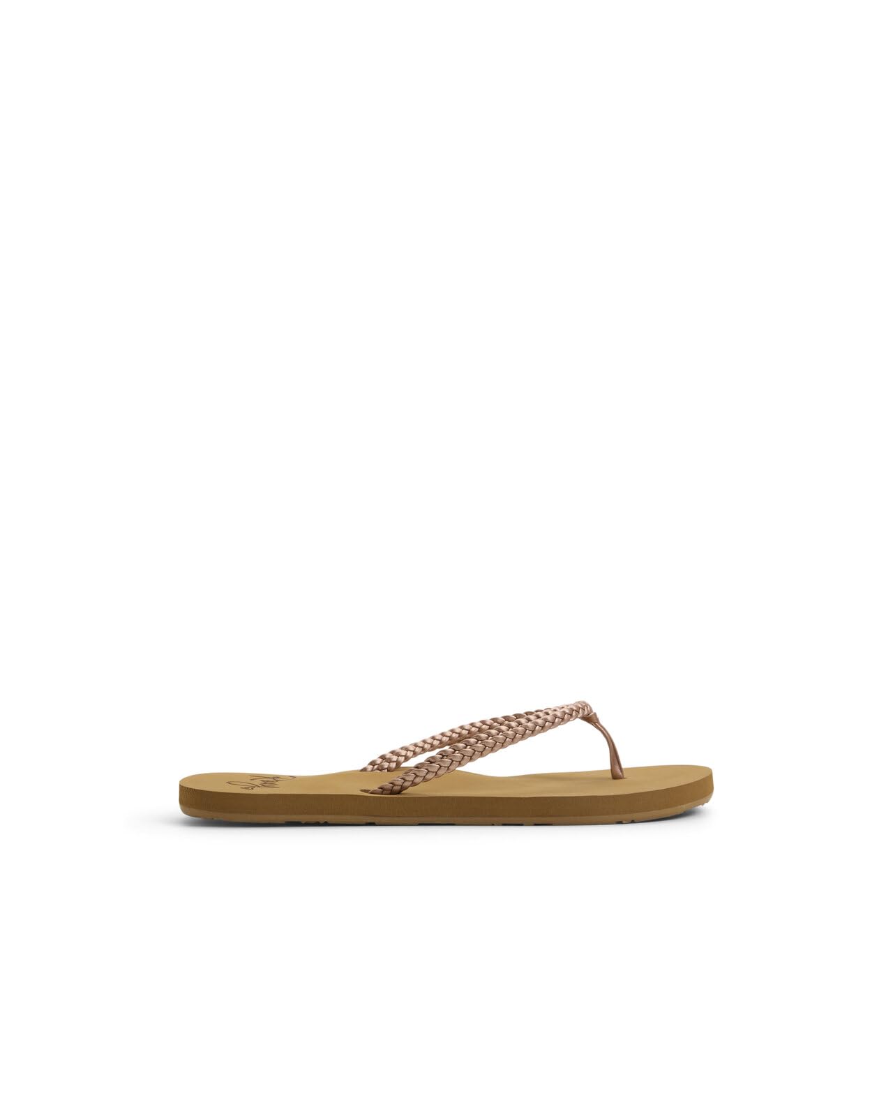 Roxy Women's Costas Flip Flop, Rose Gold, 7