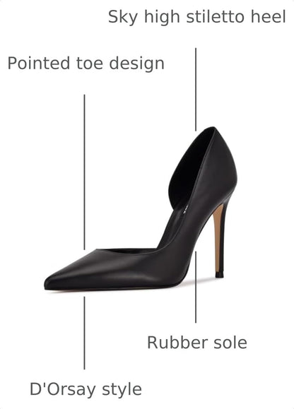 Nine West Women's FOLOWE Pump, Black, 6.5
