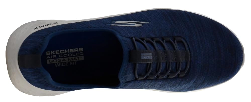 Skechers Men's Go Walk Flex Ultra, Navy/Blue, 10.5