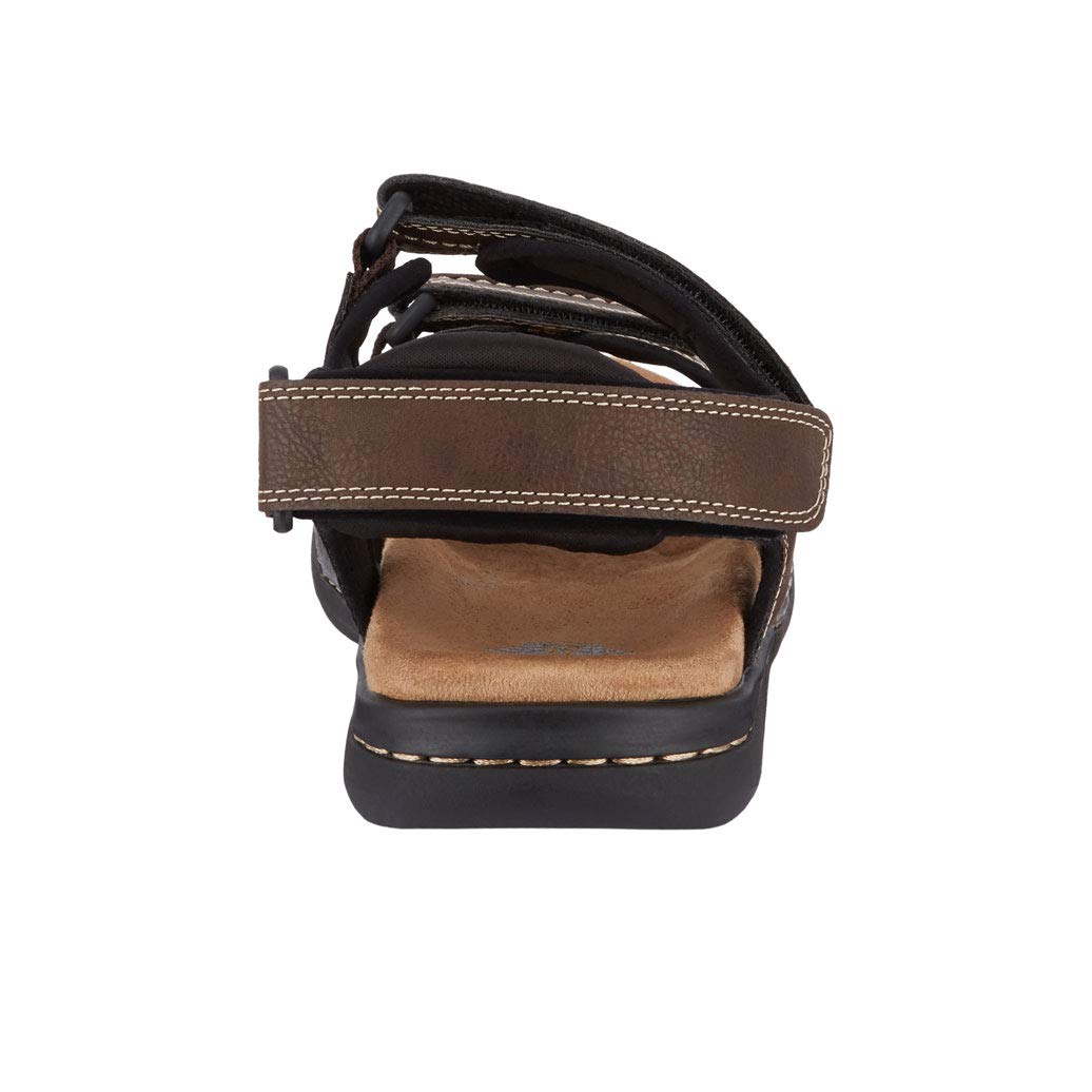 Dockers Mens Newpage Outdoor Sport Sandal Memory Foam, Briar, 13 W