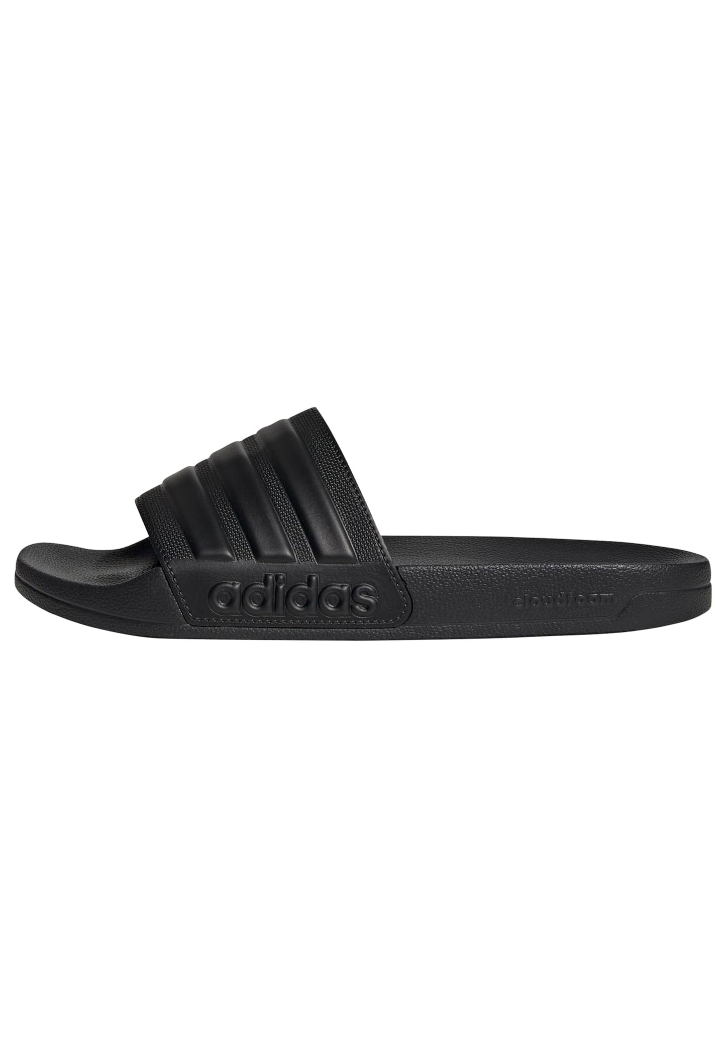 adidas Unisex Shower Slide Sandal, Core Black/Core Black/Core Black, 13 US Men