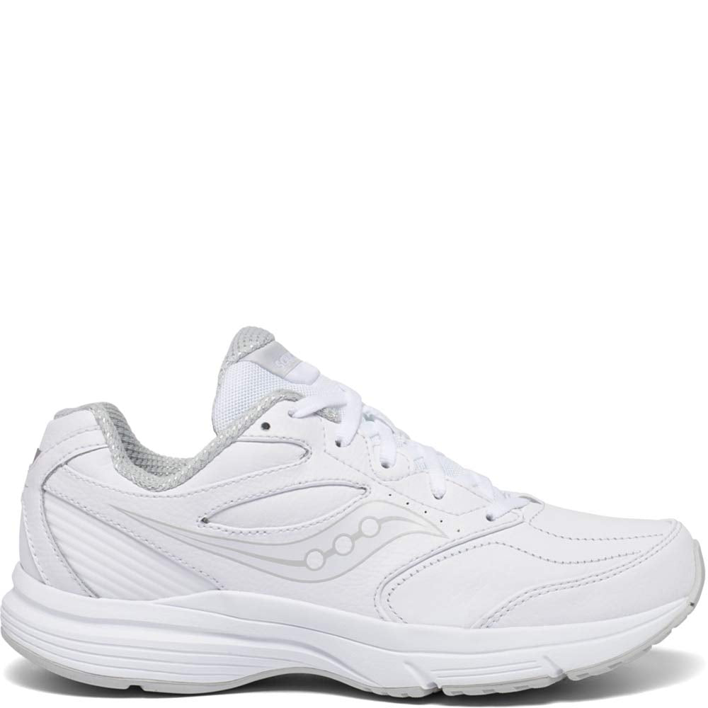 Saucony Women's Integrity Walker 3 Walking Shoes, White, 10 Wide