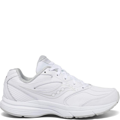 Saucony Women's Integrity Walker 3 Walking Shoes, White, 10 Wide
