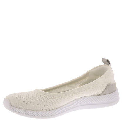 Easy Spirit Glitz Women's Slip On, 11 B(M) US, White-Silver