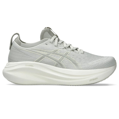 ASICS Women's Gel-Nimbus 27 Running Shoes, 6.5, Lake Grey/White SAGE