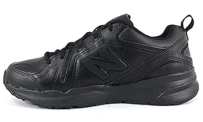 New Balance Men's 608 V5 Casual Comfort Cross Trainer, Black/Black, 10 X-Wide