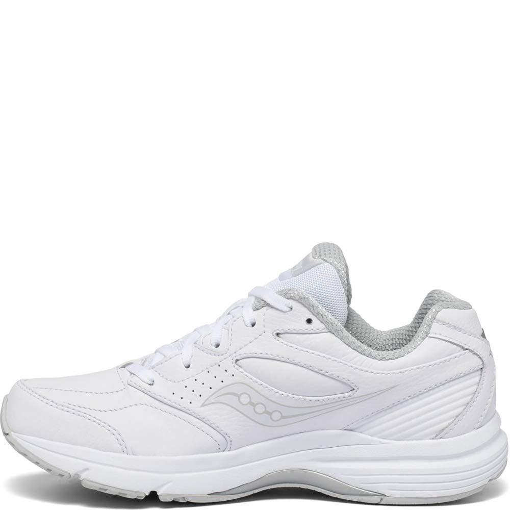 Saucony Women's Integrity Walker 3 Walking Shoes, White, 10 Wide