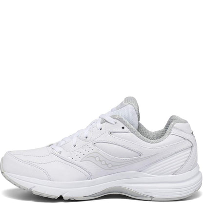 Saucony Women's Integrity Walker 3 Walking Shoes, White, 10 Wide