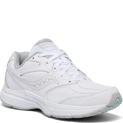 Saucony Women's Integrity Walker 3 Walking Shoes, White, 10 Wide