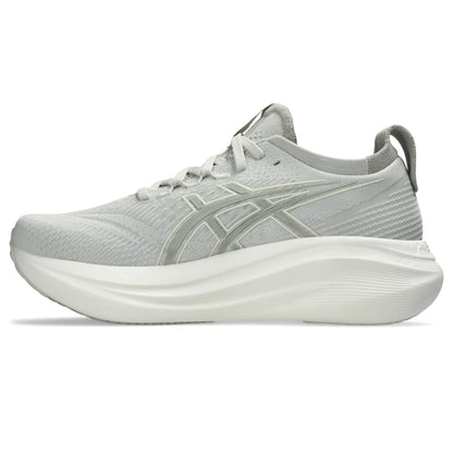 ASICS Women's Gel-Nimbus 27 Running Shoes, 6.5, Lake Grey/White SAGE