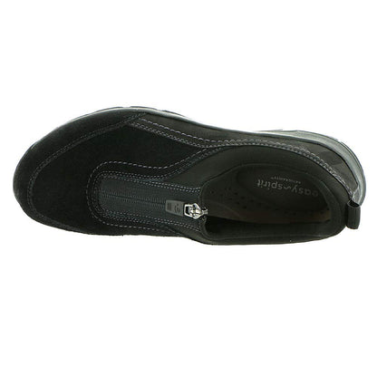 Easy Spirit Cave Women's Slip On 8 B(M) US Black-Suede