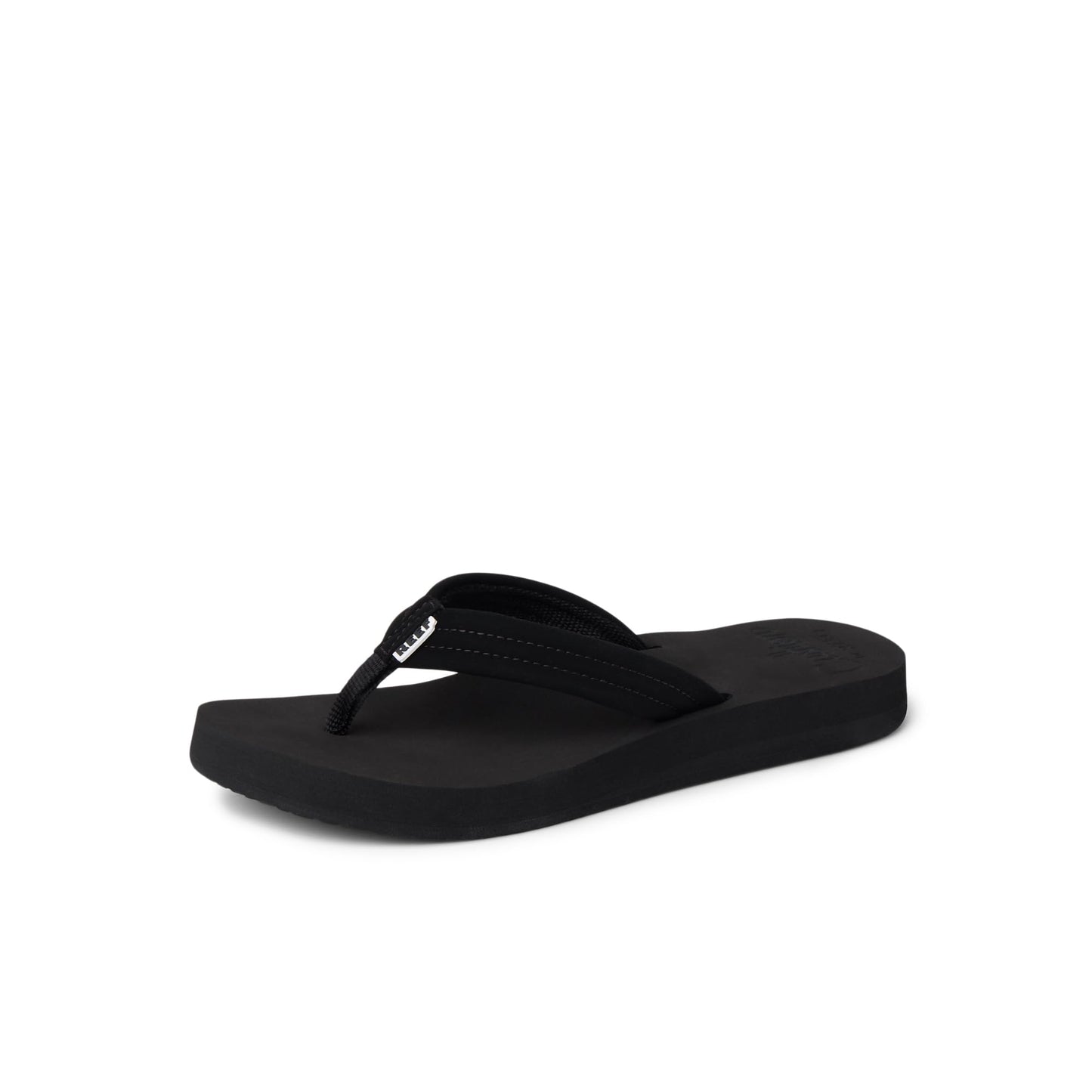 Reef Cushion Breeze Womens Flip Flop, Ultra Soft Cushion Footbed, Arch Support, Black/Black, 7