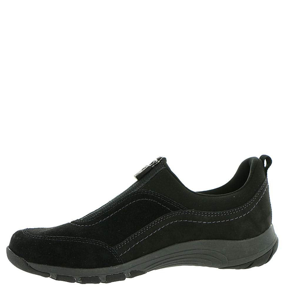 Easy Spirit Cave Women's Slip On 8 B(M) US Black-Suede
