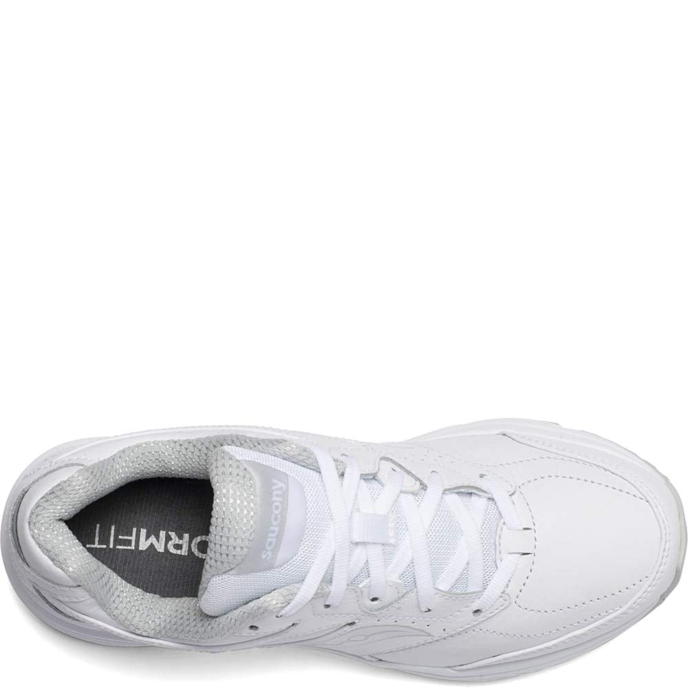 Saucony Women's Integrity Walker 3 Walking Shoes, White, 10 Wide