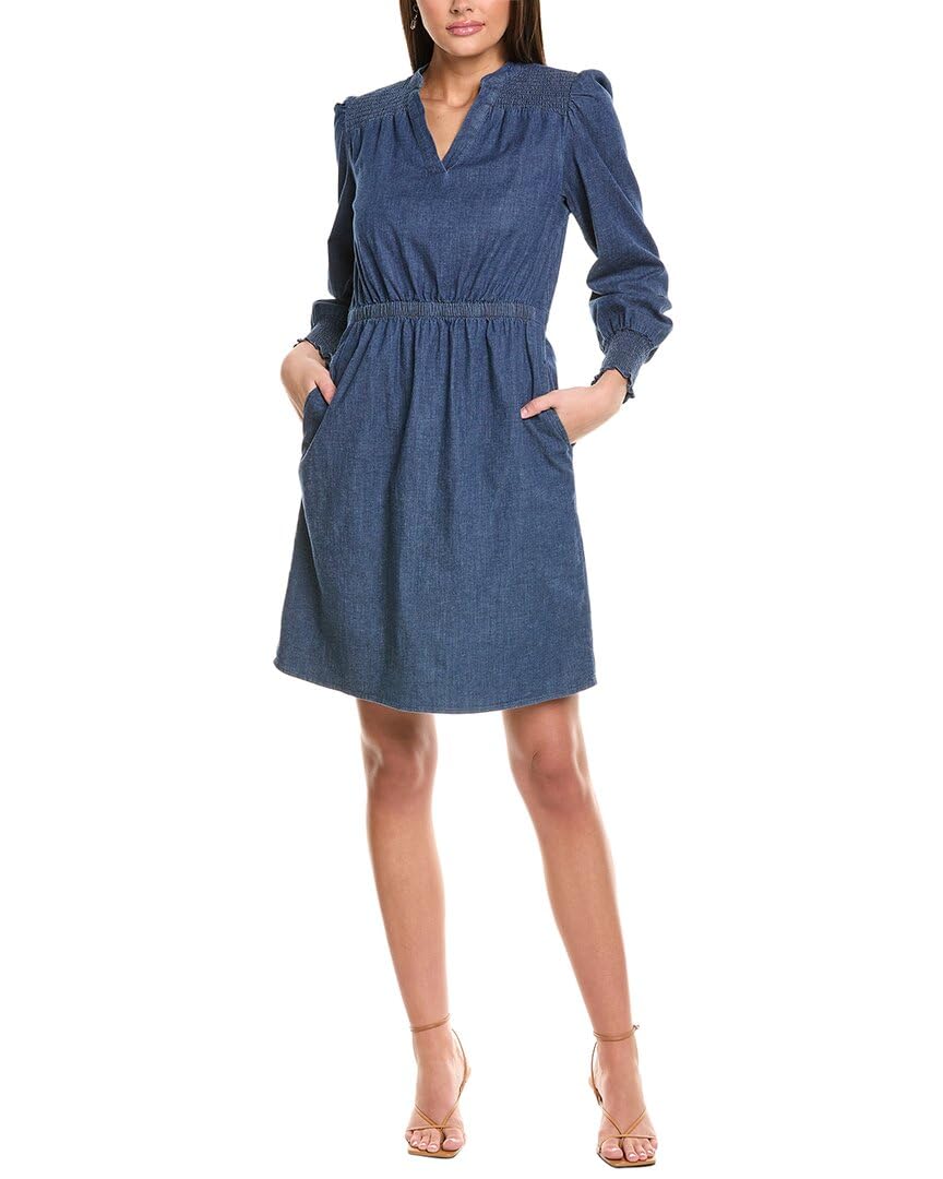 Smocked Shoulder Dress