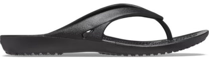 Crocs Women's Kadee II Flip Flops, Black, 8 M