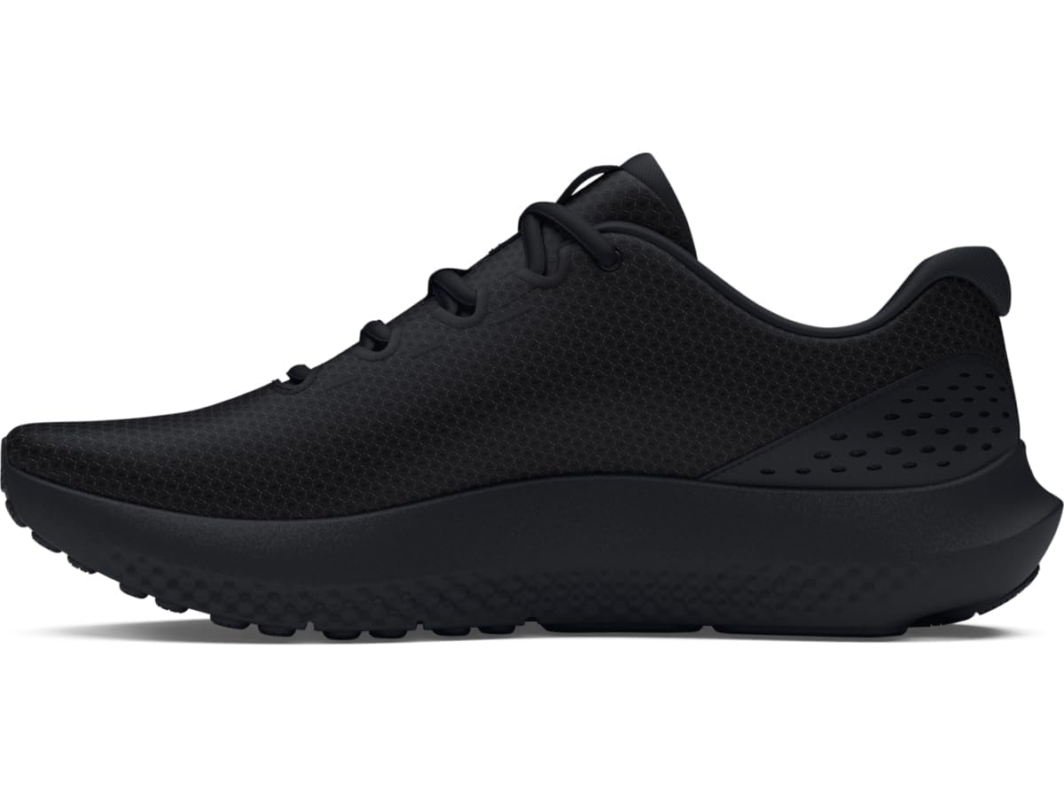 Under Armour Men's Charged Surge 4, (002) Black/Black/Black, 11.5, US