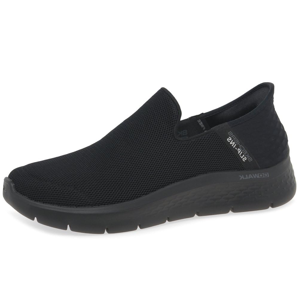 Skechers Men's Go Walk Flex No Hands Hands Free Slip-Ins Sneaker, Black, 11.5