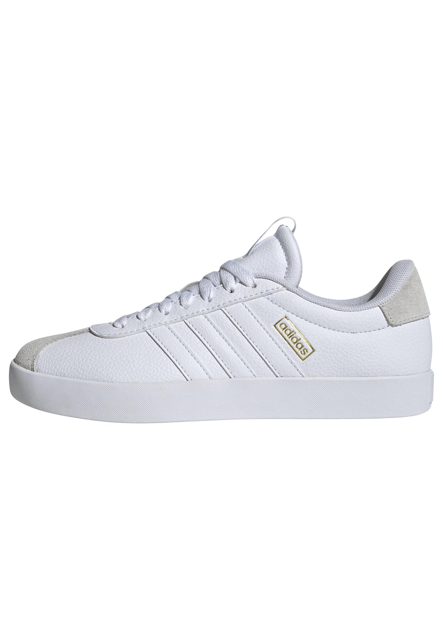 adidas Women's VL Court 3.0 Sneaker White/White/Grey