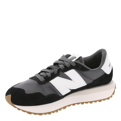 New Balance Women's 237 V1 Classic Sneaker, Black/Magnet/Sea Salt, 8