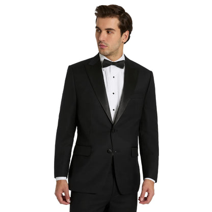 Michael Kors Black Plain Classic Sport Coats|Black,48L