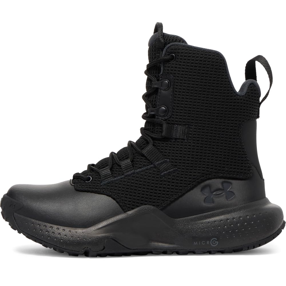 Under Armour Women's Micro G Stellar, (001) Black/Black/Anthracite, 8.5, US