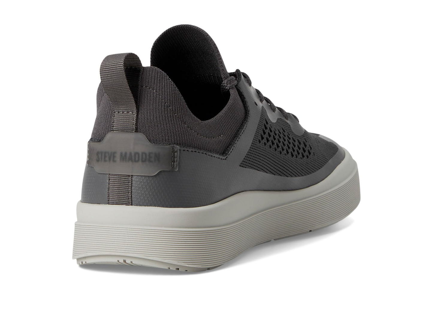 Steve Madden Mens Oslo Fashion Sneaker, Dark Grey, 11.5