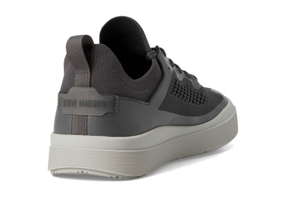 Steve Madden Mens Oslo Fashion Sneaker, Dark Grey, 11.5