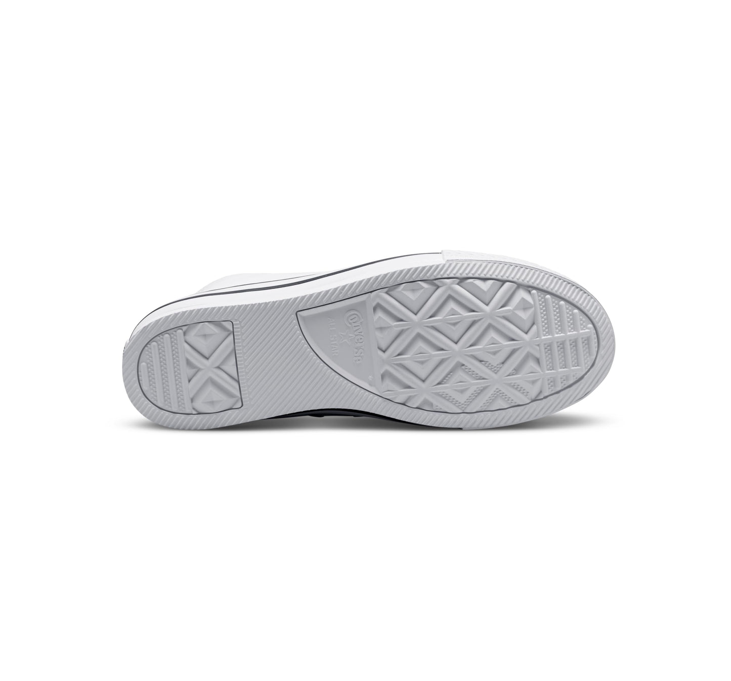 Converse Unisex Chuck Taylor All Star Eva Lift Platform Leather (Big Kid) White/Natural Ivory/Black 6 Big Kid M