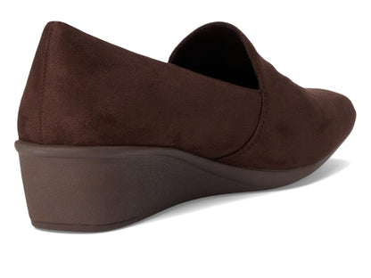 Anne Klein Womens Wendell, Chocolate, 10 Medium