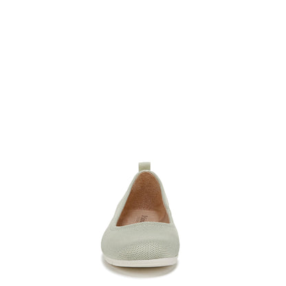 Dr. Scholl's Women's Timeless Ballet Flat Aloe Green 7.5 M