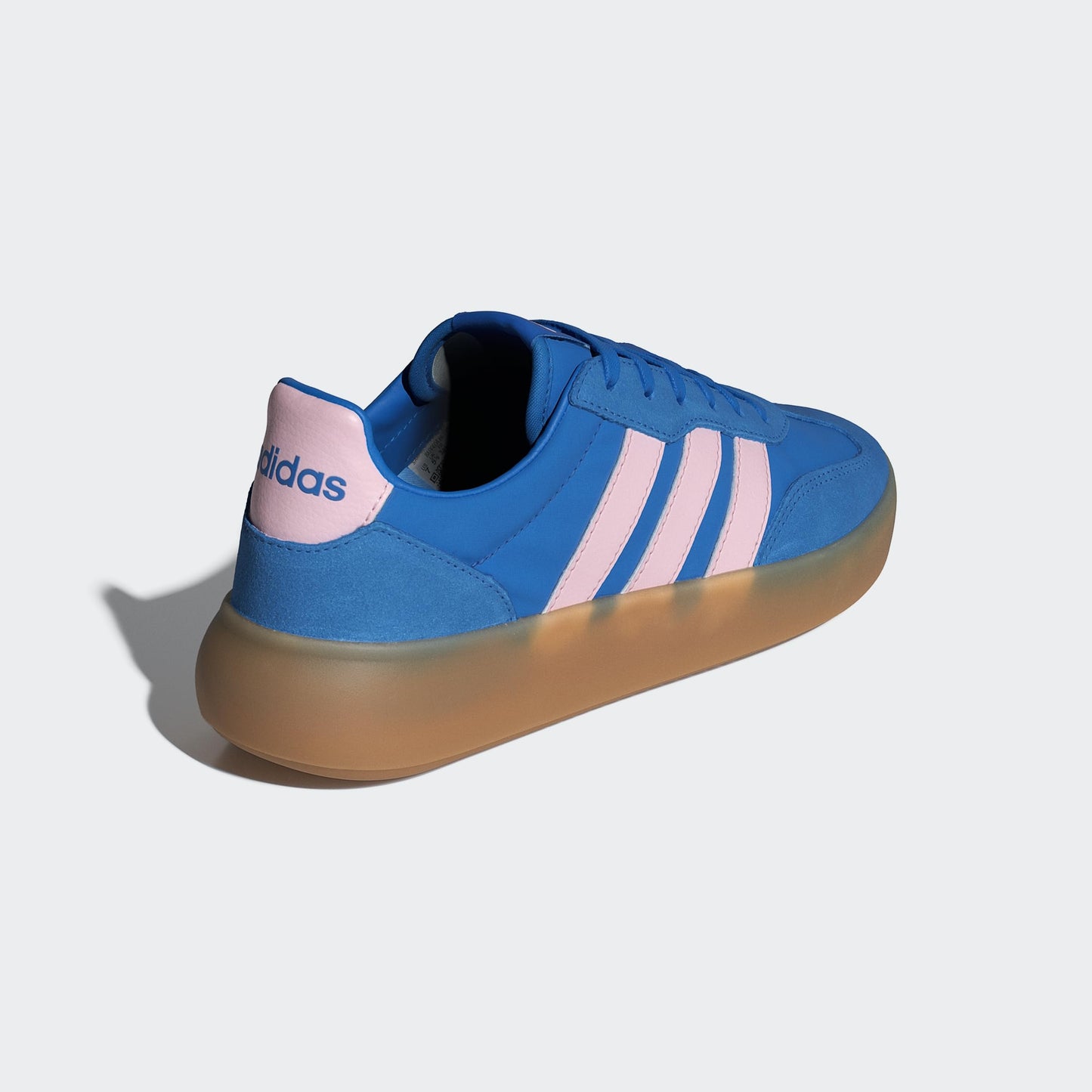 adidas Women's Barreda Decode, Ray Blue/Clear Pink/Gum, 9.5