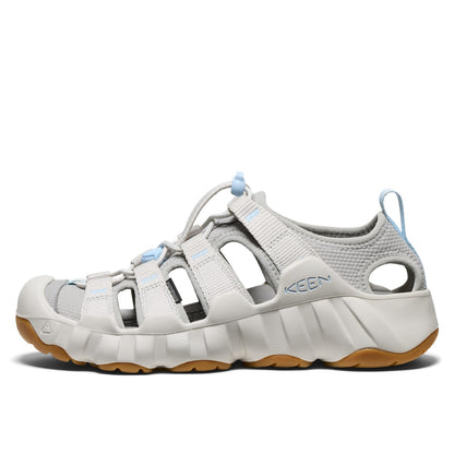 KEEN Women's Hyperport H2 Breathable Easy On Comfortable Hiking and Water Sandals, Alloy/Skyway, 8.5