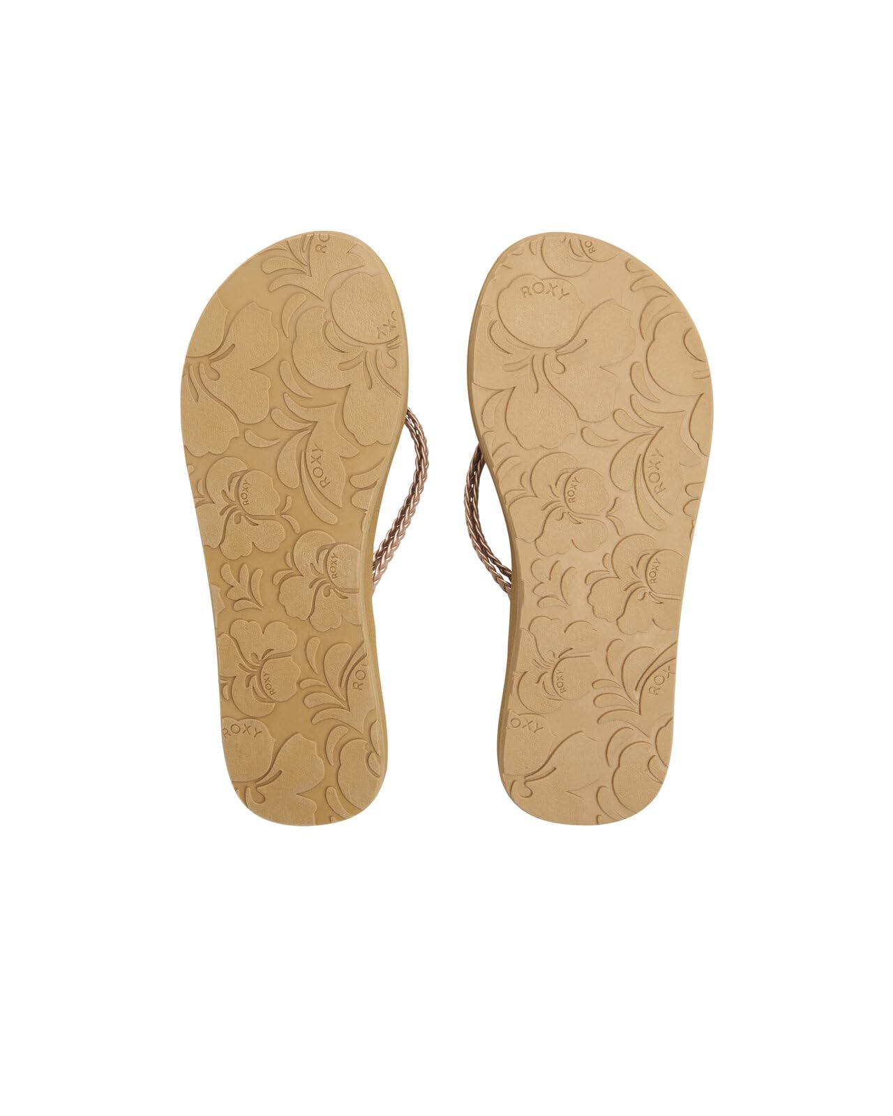 Roxy Women's Costas Flip Flop, Rose Gold, 7