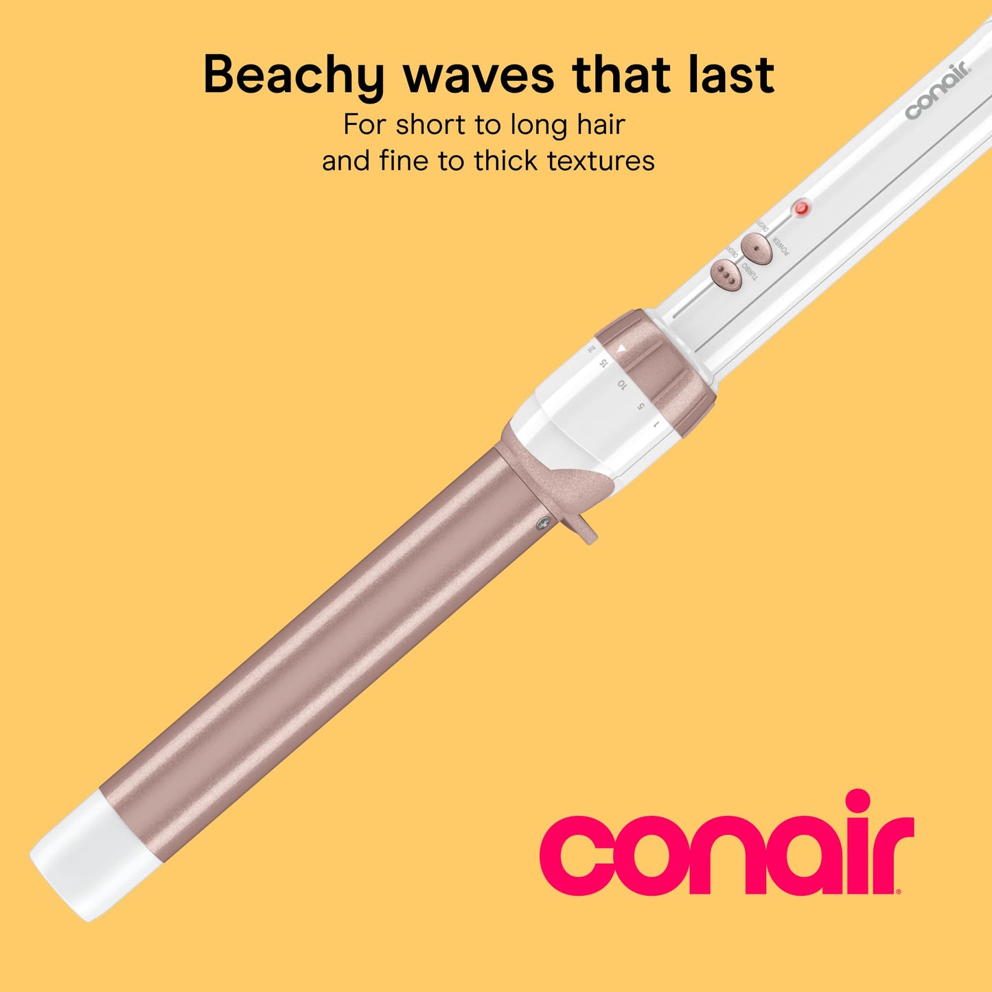 Conair Double Ceramic 1-In. Clamp-Free Curling Wand