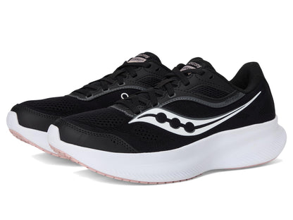 Saucony Women's Cohesion 18 Sneaker, Black/Cameo, 9