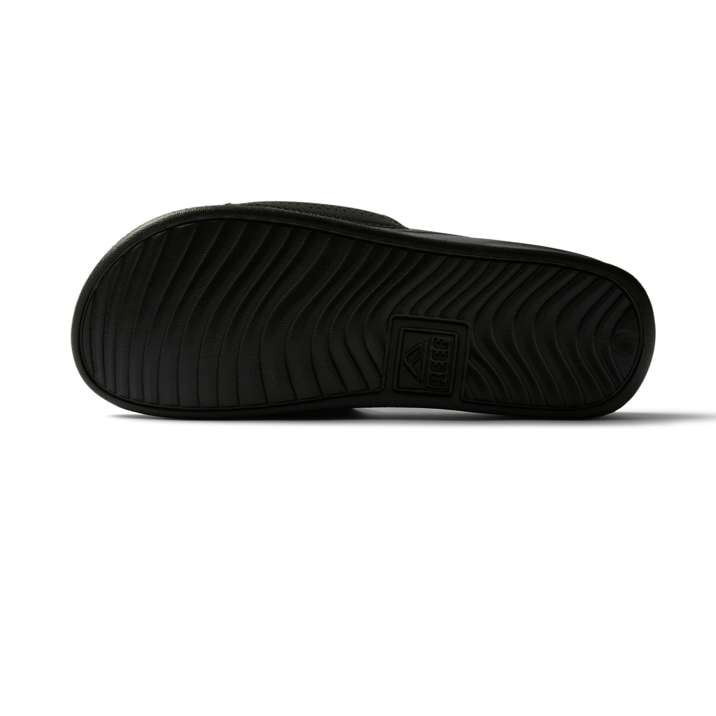 Reef One Slide Mens Sandal, Lightweight & Water Friendly, Black, 10