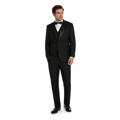 Michael Kors Black Plain Classic Sport Coats|Black,48L