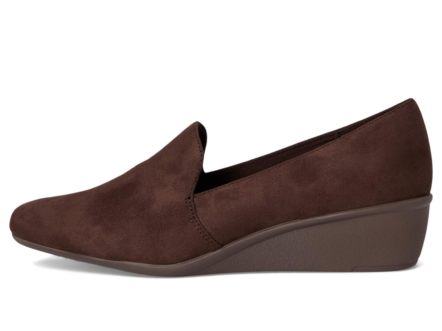 Anne Klein Womens Wendell, Chocolate, 10 Medium