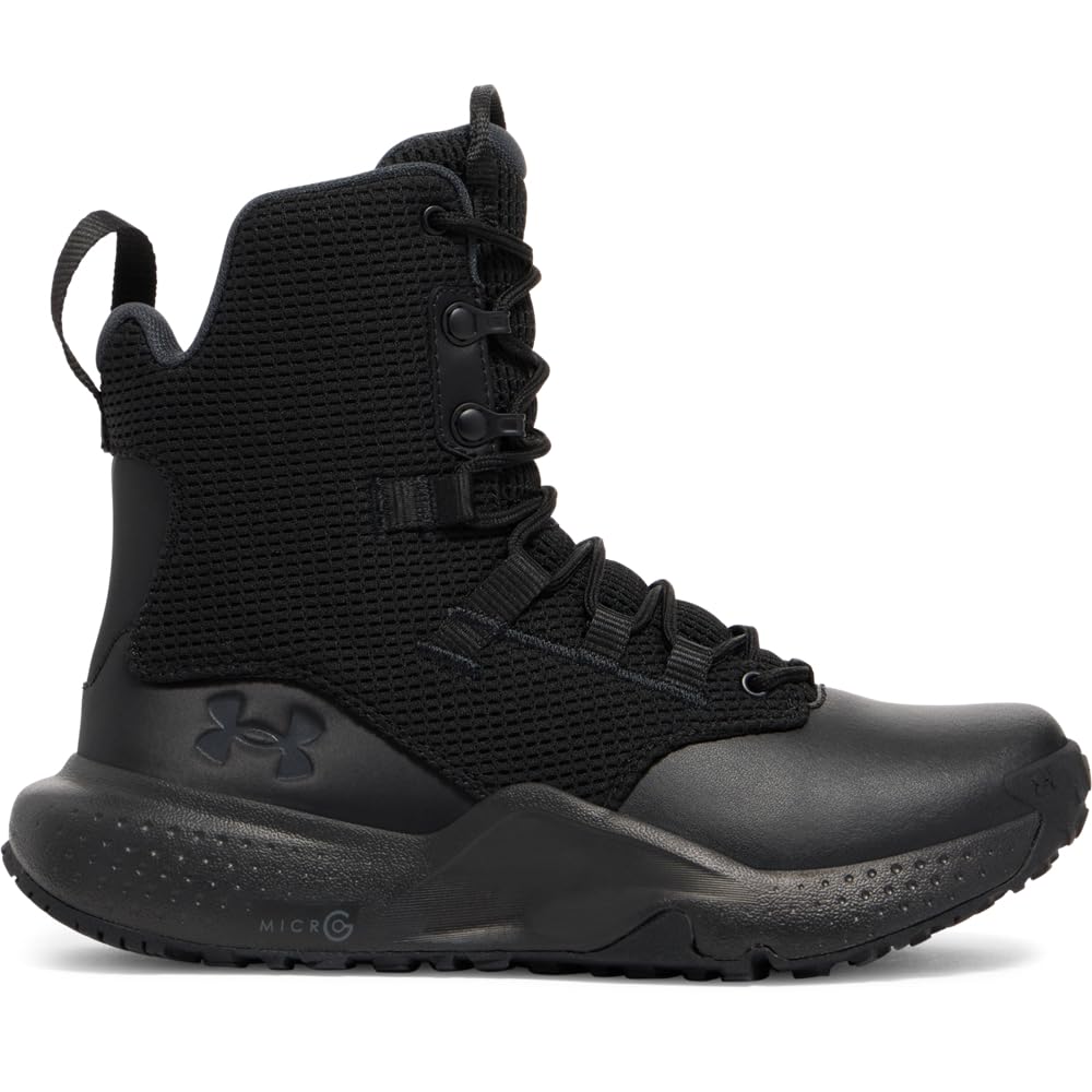 Under Armour Women's Micro G Stellar, (001) Black/Black/Anthracite, 8.5, US