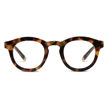 Peepers by PeeperSpecs Oprah's Favorite Women's Stardust Round Blue Light Blocking Reading Glasses - Tortoise +1.50