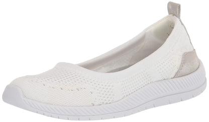 Easy Spirit Glitz Women's Slip On, 11 B(M) US, White-Silver